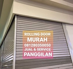 Rolling Door One Sheet Semi Transparan