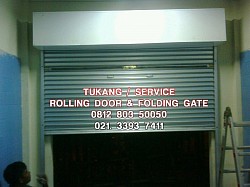 Rolling Door Galvalum Slat Solid