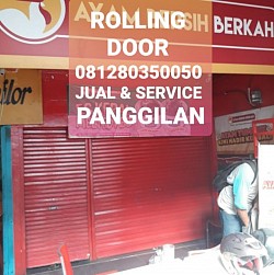 Rolling Door Solid Slat Custome Colour