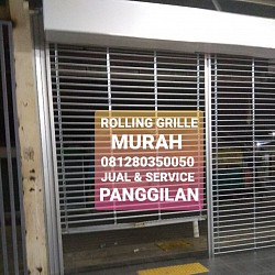 Rolling Grille Alumuium/ Stainless